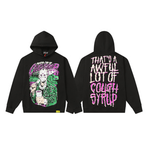 Hot Sale THAT'S A AWFUL LOT OF COUGH SYRUP Heavyweight 100% Cotton <b>Pullover</b> Hoodies Sweatshirts Custom Oversized Hoodies <b>for</b> <b>Men</b> - Product Image 6