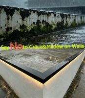 Revêtement mural en aluminium : Exigences pour un revêtement mural minimaliste, protection de bâtiment, aménagement de mur de clôture de villa
