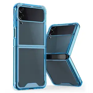 2022 Clear TPU Case For Samsung Galaxy Z Flip4 Flip 4 for galaxy Z fold4 Transparent Phone Case mobile covers