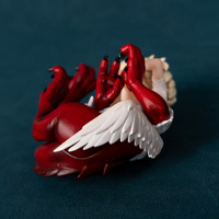 Modèle d'anime version Q Falin Baby Chimera, figurine GK de fille-animaux mignonne, statue d'anime en PVC, objet de collection, vente au détail et en gros