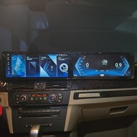 Reproductor de DVD Doble para Auto de 12.3 Pulgadas, Radio Android con Pantalla Táctil, Navegación GPS, Carplay para BMW Serie 3 E90 E92