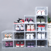 Boîte de rangement pliable Tl5688, bac de rangement, boîte à chaussures à ouverture frontale