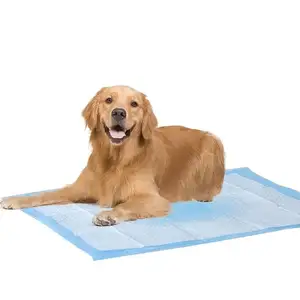 Pet-specific pee pads for a variety of sizes of pets disposable high absorbency hot sale training pads for puppies