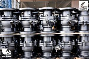 Vanne à bille motorisée COVNA pour commande urgente, vanne à bille à bride industrielle avec actionneur électrique : solution automatisée de contrôle du débit - Product Image 6