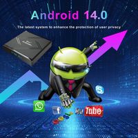Decodificador MAX IPTV Personalizado en Oferta, 8K Smart Android 14 2G 16G, Compatible con Polonia, Suecia, Suiza, Europa, Estados Unidos, Canadá, Amlogic S905X2