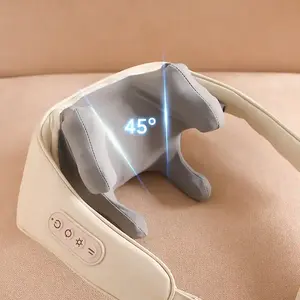 Electronic Neck And Shoulder Hot Rub Acupressure Smart Neck Massager Can Be Recharged To Relieve Soreness