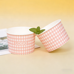 Vasos Desechables para Postres de 3oz-12oz, Reciclables, de Grado Alimenticio, con Logotipo Personalizado al por Mayor, Tazas Pequeñas para Llevar, Envases para Helados y Fideos - Product Image 4