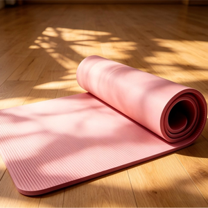High Density NBR 8mm Waterproof Travel Yoga Mat Lightweight & Durable Excellent <b>Rebound</b> Non-Slip Cambodia Manufacturer - Product Image 4
