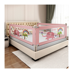 1 ensemble facile à installer 2m de protection de rail latéral pliable pour les tout-petits, les <span class=keywords><strong>a</strong></span>înés et les berceaux de sécurité. - Product Image 3