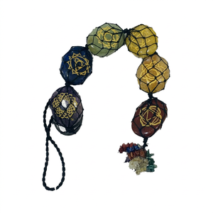 En gros Pierre de guérison en cristal naturel Feng Shui REIKI, Agate style amour, Gravure de raisins multi-gemmes, Décoration d'intérieur - Product Image 1