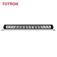 Barra de luz LED impermeable de una sola fila súper brillante de 20,5 "para 4x4 todoterreno ATV Universal