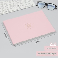 Organizador/Planificador de Papel Cuadriculado en Espiral de Cuero Suave A3, Cuaderno para Exámenes de Posgrado, Guía de Estudio Impresa