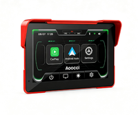 Aoocci C7 7" Vente en gros, CarPlay pour moto, anti-vibration, avec CarPlay Android Auto, navigation GPS pour la conduite à moto