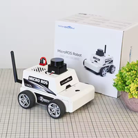 M-icroROS Robot éducatif Utilisation de voiture Contrôle de machine virtuelle Carte SLAM Navigation ROS2-Humble Kit électronique de programmation Python3