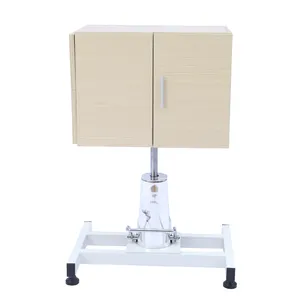 Round Hydraulic Lifting Pet grooming table Dog grooming table with cabinet