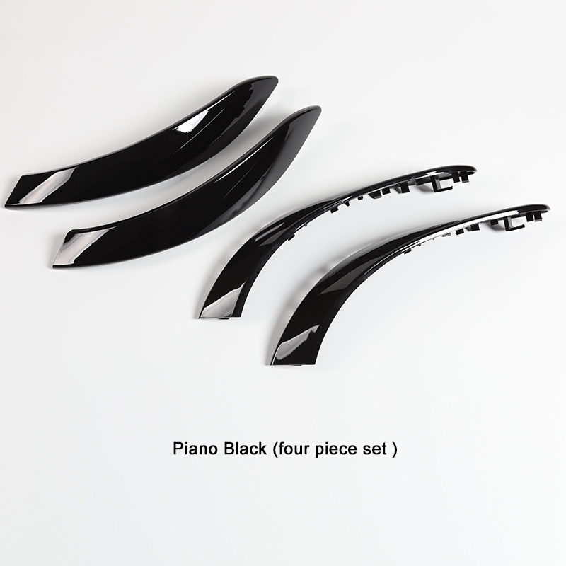 4 Pcs Gloss Black