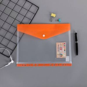 Customized A4 Transparent 11 Holes Binder <b>File</b> <b>Folder</b> Waterproof Button Document for Office Pocket <b>Folder</b> Envelope <b>Folder</b> - Product Image 3