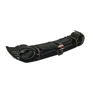 Diffuseur arrière noir brillant style RS3 pour Audi <span class=keywords><strong>A3</strong></span> 8Y <span class=keywords><strong>S</strong></span> <span class=keywords><strong>Line</strong></span> avec embouts d'échappement pour Audi <span class=keywords><strong>A3</strong></span> 8Y 2020 2021 2022 <span class=keywords><strong>2023</strong></span> 2024 - Product Image 2