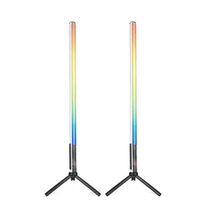 Hot Selling 2 Pack 2.8ft 85cm LED Stage Lighting Equipment Decoration RGB LED Tube Vertical Pixel Tube for Video Shooting