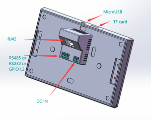 <span class=keywords><strong>Android</strong></span> cảm ứng thông minh Bảng điều chỉnh với Poe cho tự động hóa nhà - Product Image 5