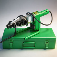 Soldador Eléctrico Portátil de Alta Calidad para Soldadura por Termofusión de Tuberías de Plástico PPR, PB y PE, con 1 Año de Garantía