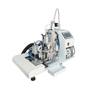 Semi Auto <b>Wire</b> Peeling and Tinning Machine Touchscreen <b>Controlled</b> for USB Cable Production - Product Image 6