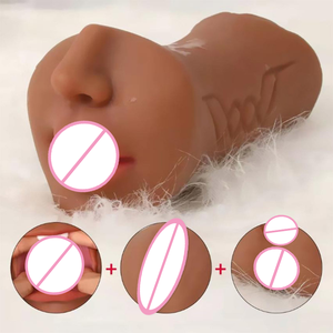 Juguete Sexual en Oferta, Copa de Masturbación Masculina de Doble Extremo, Segura para el Cuerpo, de Grado Médico, para Hombres - Product Image 1