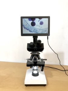 <span class=keywords><strong>Microscope</strong></span> trinoculaire de laboratoire médical 107, avec écran tout-en-un, xsz107gn, livraison gratuite