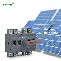 Interrupteur de coupure de charge 1500V 500A 24kV, isolateurs triphasés 400A, interrupteur de déconnexion