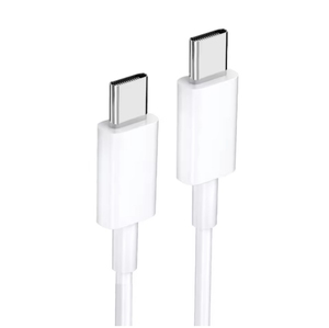 Cable de Carga Doble Tipo-C Blanco - Product Image 1