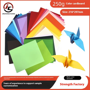 Bán buôn 250gsm màu các tông 216*279 mét hai mặt giấy đặc biệt trong 30 màu sắc - Product Image 2