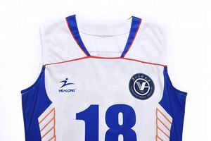 China barato Playa Mujeres voleibol uniforme voleibol Jersey diseño - Product Image 3