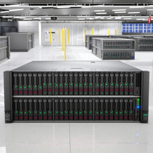 คอมพิวเตอร์ Proliant ที่ได้รับการตกแต่งใหม่ Gen10 DL580 4U แร็คเซิร์ฟเวอร์ Xeon Platinum 8164 32GB GPU สำหรับการใช้งานข้อมูล - Product Image 1