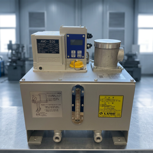 Lubrifiez le système de lubrification d'huile de pompe à engrenages intermittente automatique AMO-IIIDS le réservoir en métal de 100V 4L - Product Image 3
