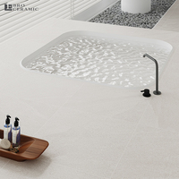 Carreaux de porcelaine flexibles 60x60 60x120 pour revêtement mural extérieur, aspect pierre, surface mate