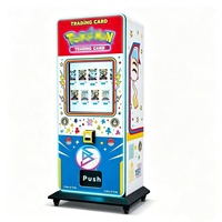 Distributeur automatique de cartes TCG équipé d'un lecteur de cartes, appareil commercial autonome populaire pour les lieux publics, personnalisable
