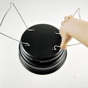Portable Mini charbon de bois BBQ four pliable fer extérieur BBQ gril ménage petit Barbecue four avec sac de glace - Product Image 6