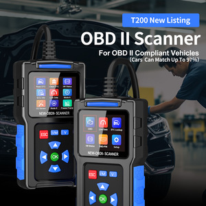 Outil universel de lecture des codes de panne de voiture 12V OBD2 pour toutes les voitures depuis 1996 T200 Scanner de voiture OBD2 - Product Image 1