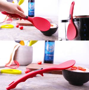 내열성 주방 용품 내구성 실리콘 쌀 특종 LFGB 고품질 실리콘 스푼 쌀 - Product Image 2