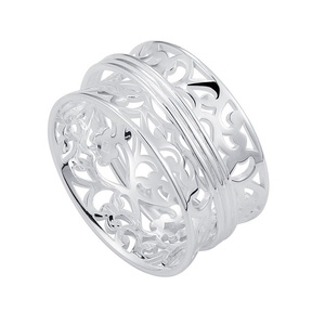 925 <strong>Sterling</strong> <strong>Silver</strong> Spinner <strong>Ring</strong> for <strong>Anxiety</strong> Boho Style Rotation Spinning <strong>Rings</strong> - Product Image 2