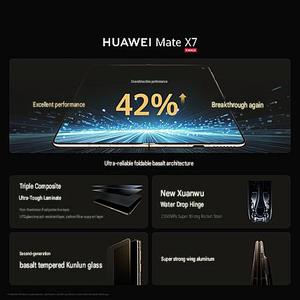 ลดราคา Huawei Mate X7 DEL-AL10 โทรศัพท์พับได้ ประสิทธิภาพสูง Kirin 9030 Pro หน้าจอ 8 นิ้ว LTPO 120Hz แบตเตอรี่ 5525mAh ชาร์จเร็ว 66W - Product Image 2