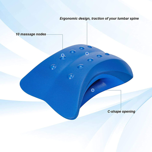 Lumbar Support <strong>Back</strong> Stretching Pillow <strong>Massage</strong> Points <strong>Back</strong> Traction <strong>Device</strong> for Neck Stretcher and Massager Pain Relief Product - Product Image 6