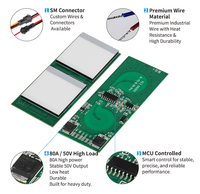 Interrupteur tactile CCT 12V 5A à deux touches avec fonctions de gradation et de dégivrage pour miroir de courtoisie LED intelligent (Atenuador LED)