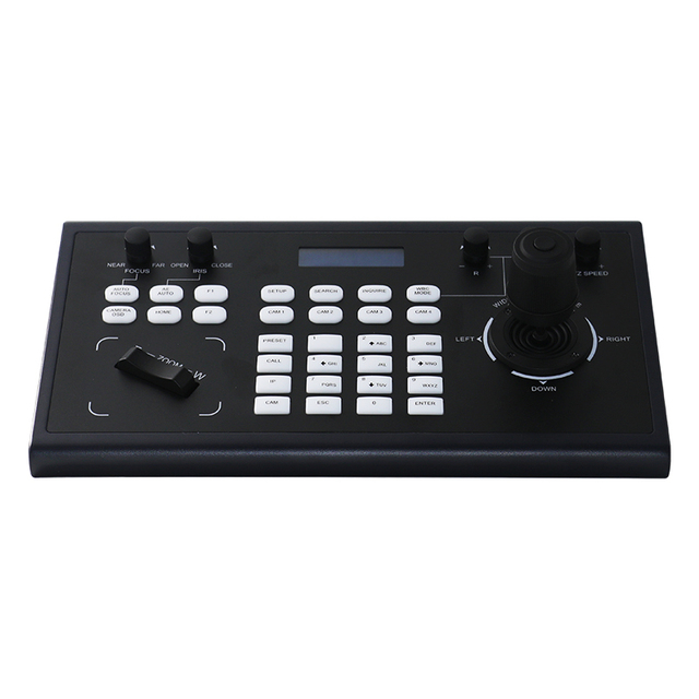 PELCO Protocol Over Ip Joystick Keyboard Controller to Control PTZ Camera