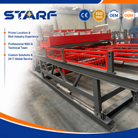 Machine à souder les grillages pour cages à volailles pour les fermes avicoles d'Asie du Sud-Est, fil de 2-4 mm, 60 soudures/min, certifiée CE STARF