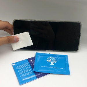 Lingettes humides nettoyantes pour écran d'<span class=keywords><strong>ordinateur</strong></span>/CPU, biodégradables, non tissées, best-seller - Product Image 1