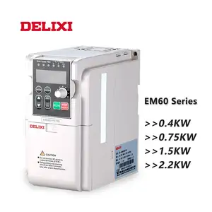 Delixi VFD Wholesale 2.2kw 380V 60hz 50hz Converter Solar Inverter Power Inverter