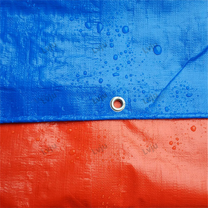 Lvju 20 'X 20 '6X6M Tấm Vải Bạt Chống Thấm Nặng Vải Bạt Pe Ngoài Trời - Product Image 2