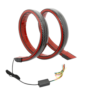 ไฟ <span class=keywords><strong>LED</strong></span> สีแดงด้านหลังสปอยเลอร์ไฟท้ายรถแบบมีแถบลำแสงสำหรับวิ่งเวลากลางวัน - Product Image 4