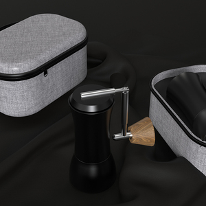 DHPO Moulin à café à main Réutilisable et portable Moulin à café de luxe Équipement de café expresso SLS Conique Burr Alliage d'aluminium - Product Image 3